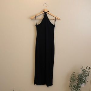 Black midi shein dress!